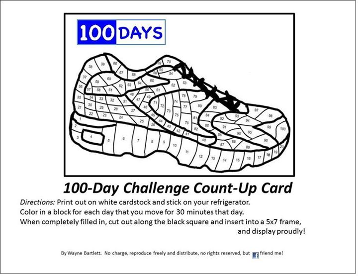100 days shoe